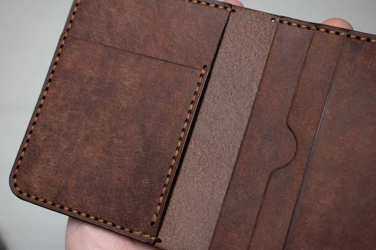 Bifold Wallet - Dark Brown