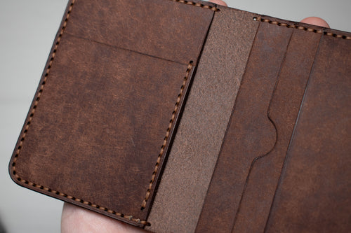 Bifold Wallet - Dark Brown