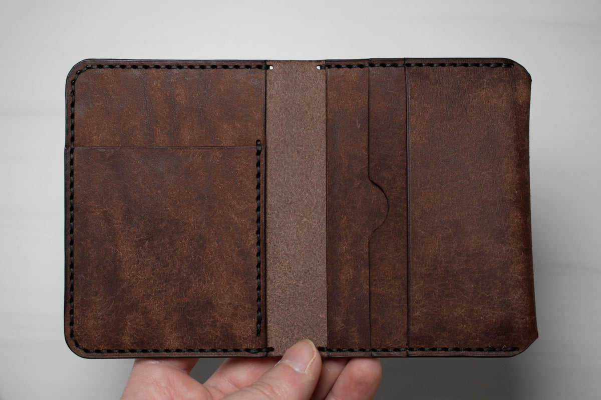 Bifold Wallet - Dark Brown