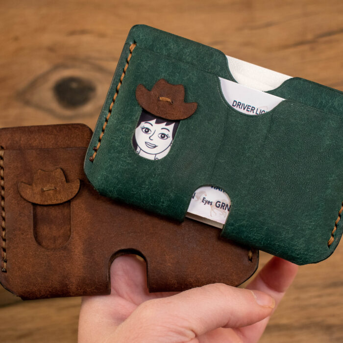 License Cowboy Hat Wallet