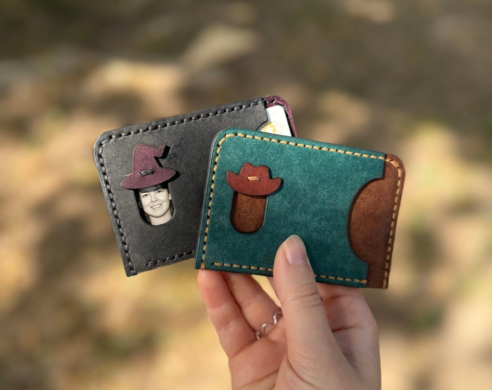 License Hat Wallet